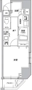 東京都荒川区西日暮里2【マンション】の間取り