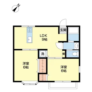 ヴィアシテラ上尾水上公園II【1階】の間取り