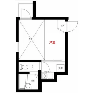 東京都大田区新蒲田2【アパート】の間取り
