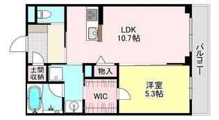 サンディーズレジデンス【1階】の間取り