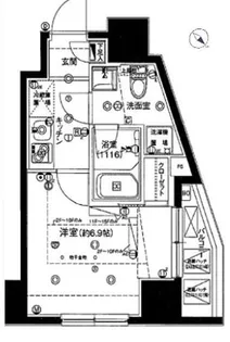 ハーモニーレジデンス大森山王【15階】の間取り