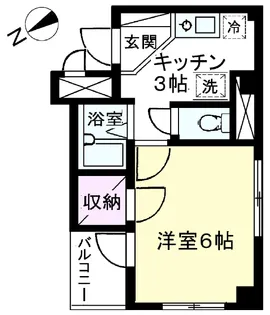 東京都練馬区北町2【マンション】の間取り