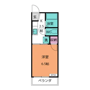 フォーブル15【2階】の間取り