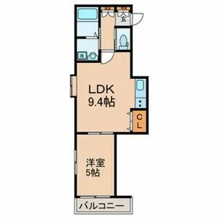 シエスタ【1階】の間取り