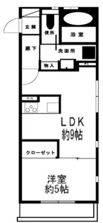 ショコラ【3階】の間取り