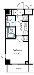 ドルチェ東京押上ツインズ壱番館【6階】の間取り