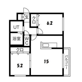 Cozy Place栄通【4階】の間取り