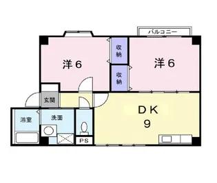 サンドール【1階】の間取り