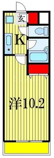 千葉県市川市南八幡4【マンション】の間取り