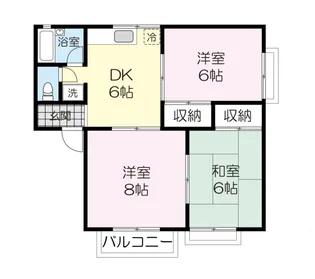 グランメール柏【2階】の間取り