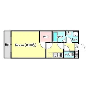 シエーナ松波II【1階】の間取り
