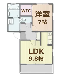 グランシードNAKAYAMA C棟【1階】の間取り