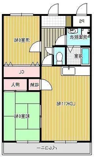 サンセール友愛【2階】の間取り