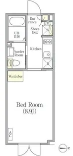 LAPiS南麻布【5階】の間取り