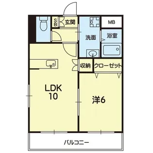メゾンラフィネ【3階】の間取り