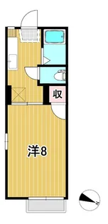 ポートピアI【2階】の間取り