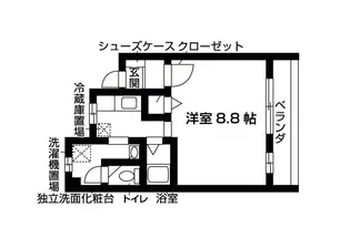 クリビアちくさA棟【2階】の間取り