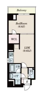 GRANPASEO八丁堀【3階】の間取り