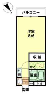 メゾンドゥージェーム【2階】の間取り