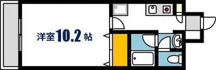 ベルパッソ牛田【6階】の間取り
