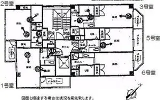 シティ本郷34【5階】の間取り