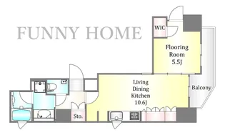アトラス本郷赤門前【4階】の間取り