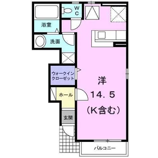 Cotton Hills【1階】の間取り