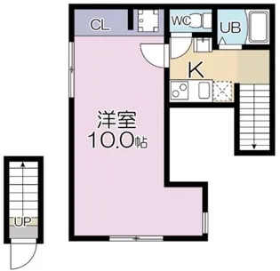 大山フラッグの間取り