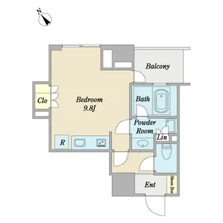 プロシード流山おおたかの森【2階】の間取り