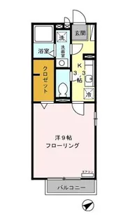 ブルームVII【2階】の間取り