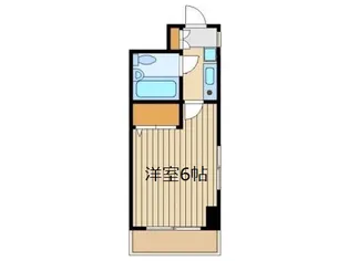 パールマンション氷川台【4階】の間取り