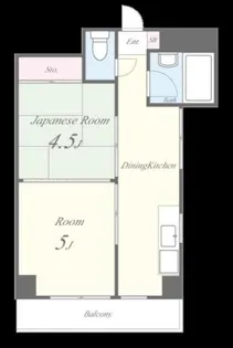 メゾン福嶋【2階】の間取り
