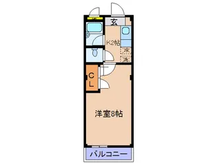 PRINCEVILLE【4階】の間取り
