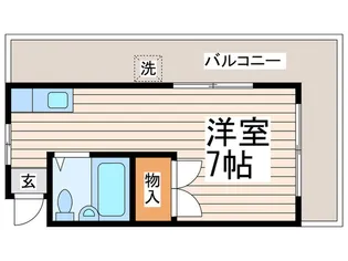 武部ビル【3階】の間取り