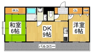 山崎第6ビル【3階】の間取り