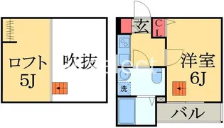 ブルーレース千葉【1階】の間取り