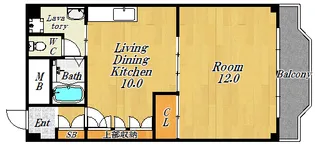 パッサージュ・デュ・ノール【2階】の間取り