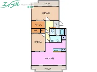 セルサスコロク【1階】の間取り