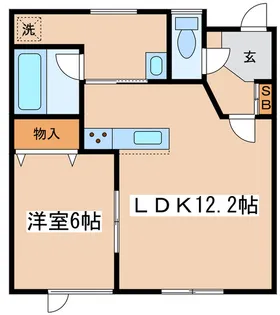 ParcI【1階】の間取り