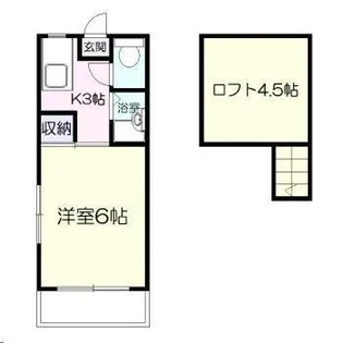 ビスタリー加納【2階】の間取り