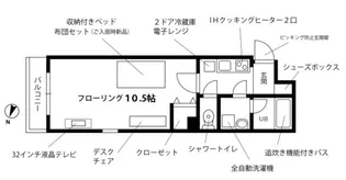 プチグランデラトール【3階】の間取り