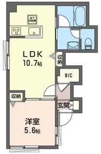 ラパンノワール【1階】の間取り
