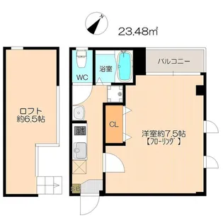 イル・グラッツィア博多駅東III【3階】の間取り