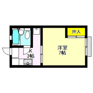 コア・シティ II【2階】の間取り