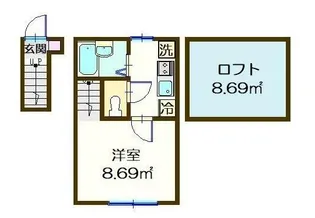 SAISON 2【2階】の間取り