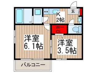 BestStageふじみ野市駒西【1階】の間取り