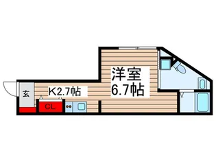 VAUhouse六実【3階】の間取り