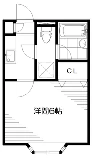 タウンテラス野沢A棟【1階】の間取り