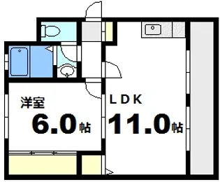 FURUKAWA BLD【2階】の間取り