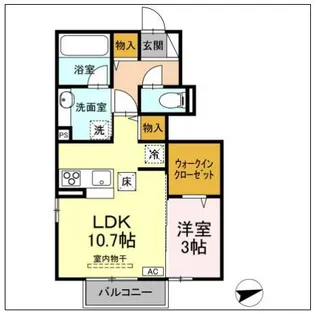 SHERRY (シェリー)【1階】の間取り